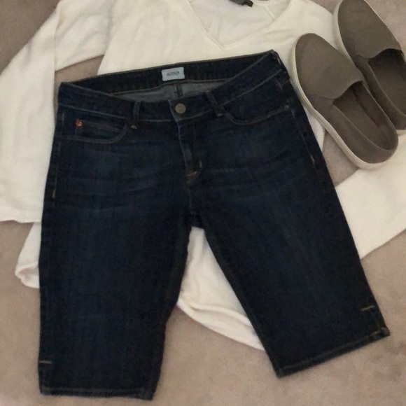 Hudson Jeans Pants - Hudson dark wash jean shorts